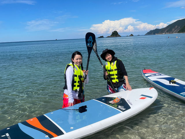 お友達と仲良く参加!_Banks SUP Academy福井ベース
