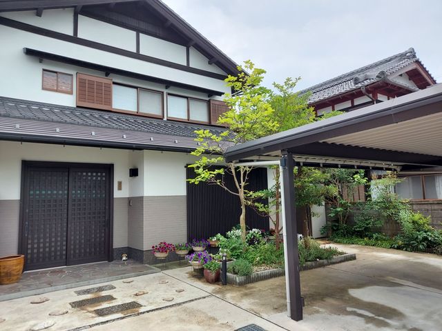 染織工芸いふう本店前_染織工芸いふう