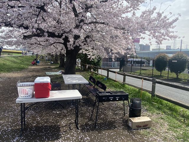 お花見バーベキュー_BBQ太郎 神奈川湘南店