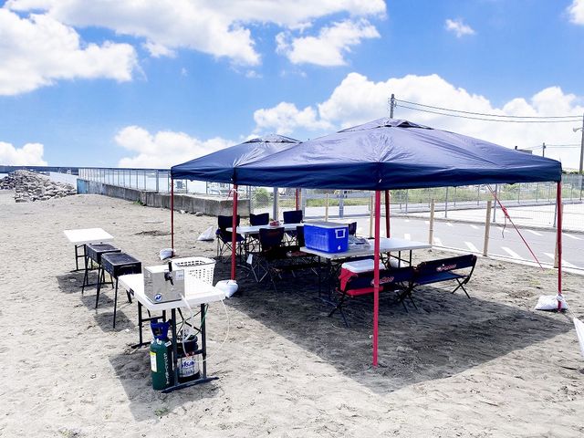 海岸BBQで盛り上がろう_BBQ太郎 神奈川湘南店