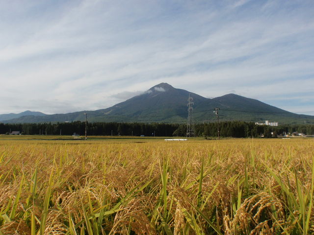 100名山でもある磐梯山_ぽぽんたガイドクラブ(ペンションぽぽんた)