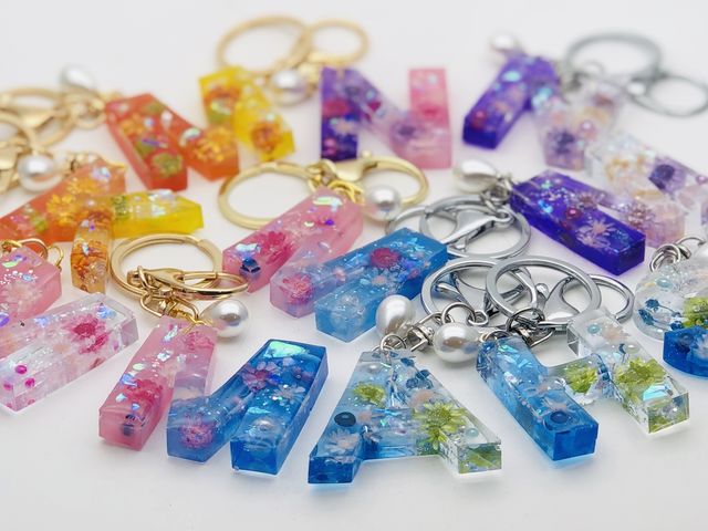 アルファベットキーホルダー_アトリエGreen Sea