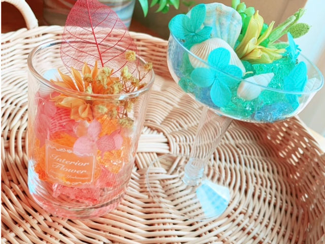 好きなアロマの香りと綺麗な透き通る色で作るフレグランスジェル体験_Greenlife Yoshimura
