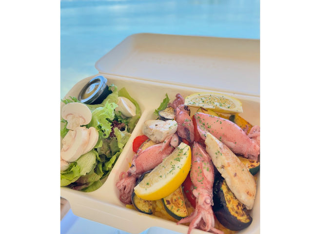 イベントのパエリア風お弁当_牛窓クルーズ/海の上のお散歩