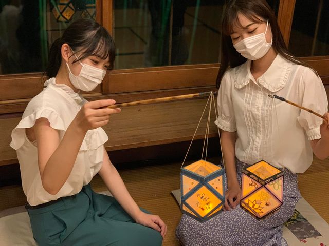 切子ちょうちん【華(HANA)】づくり体験_倉敷光作所