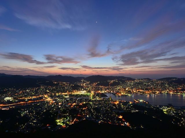 世界新三大夜景_長崎稲佐山スロープカー