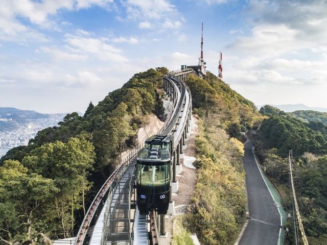 長崎ロープウェイ_長崎稲佐山スロープカー