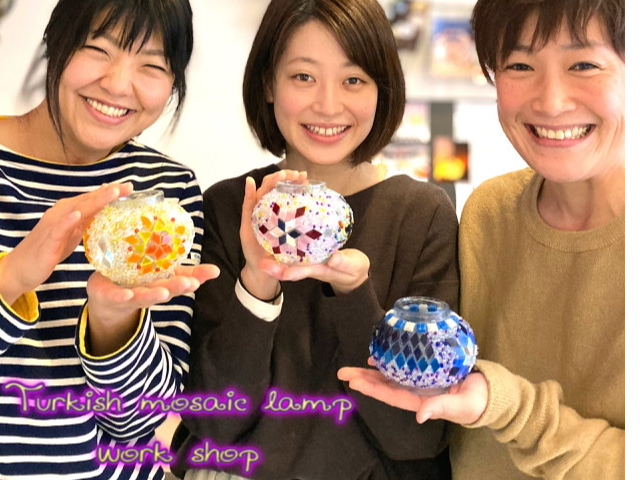 ワークショップ記念撮影_らんぷ SOUQ Kanz