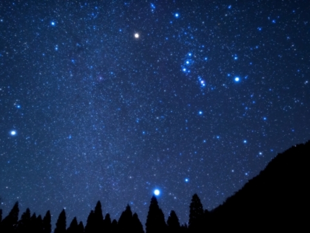 星空観察ナイトウォッチング_体験ハウスみよし