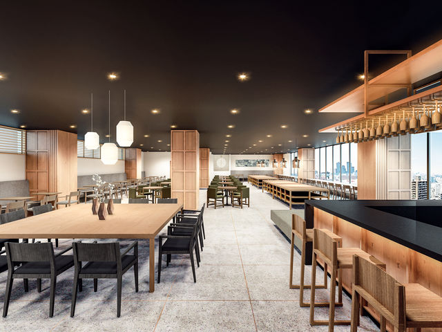 ラウンジ_レフ松山市駅byベッセルホテルズ