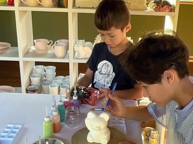 絵が苦手な子には、貯金箱がおススメ!_トマス陶芸