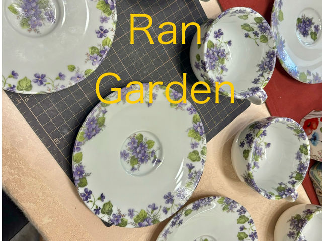 カップアンドソーサー_ポーセラーツ教室 Ran Garden