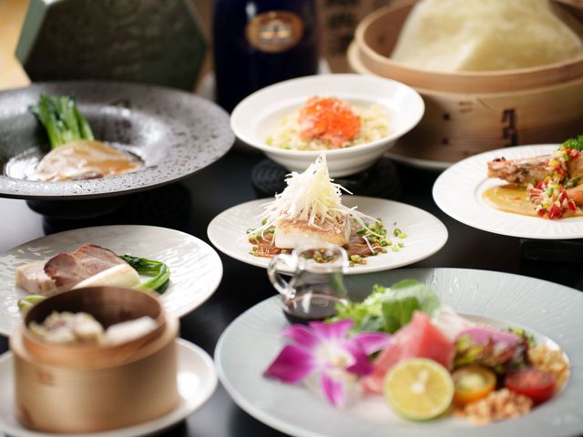 コース料理イメージ_ホテルグローバルビュー土浦 中国料理琳凰