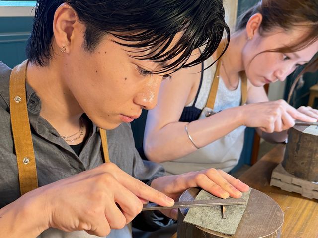 ふたりの時間をカタチにする、手作りペアリング体験♪
大切な人との思い出づくりに。_シルバーアクセサリー手作り体験 FAVOR(フェイバー)