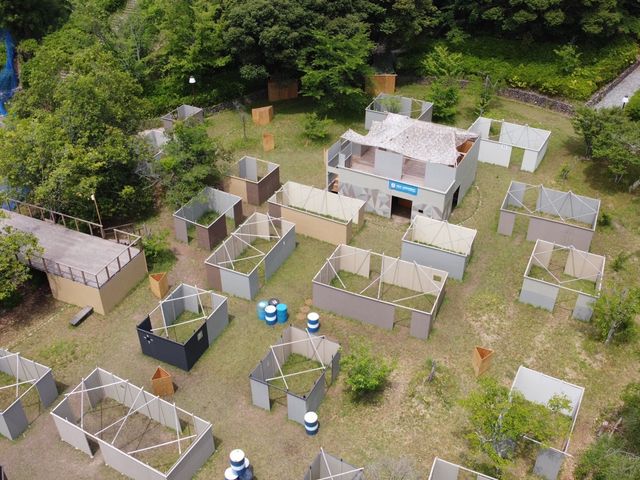 CQBエリア全体図_宍道サバゲーPARK DANDAN