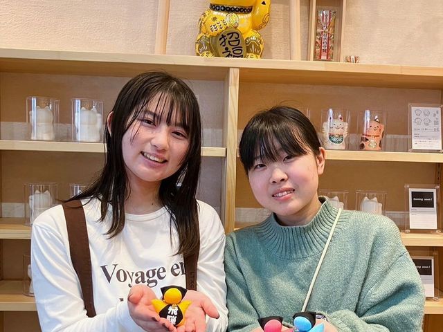 手乗りサイズの”さるぼぼお手玉”がかわいい♪_飛騨高山 思い出体験館 安川店
