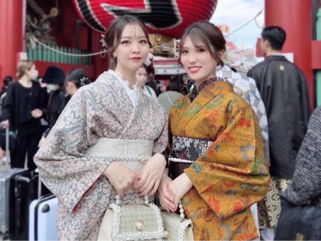 大正ロマン着物コーデ素敵です_桜花和服 sakura wafuku 浅草着物レンタル