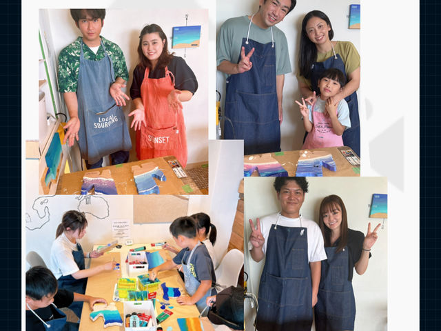 カップル お友達 グループで♪_bali cafe resin art
