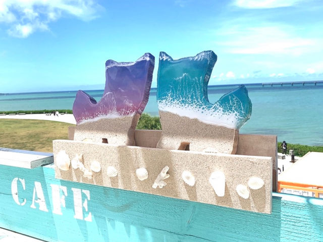 人気No.1 レジンシーサー♪_bali cafe resin art