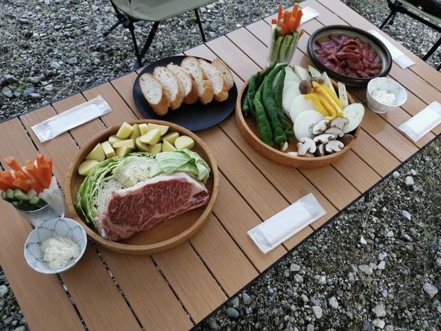 基本セットはボリューム満点!_手ぶらBBQ室生