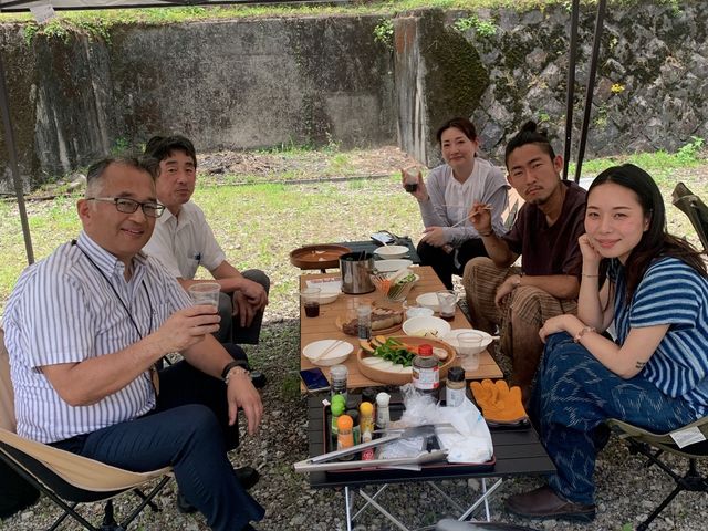 職場のみんなと、手ぶらBBQ!_手ぶらBBQ室生