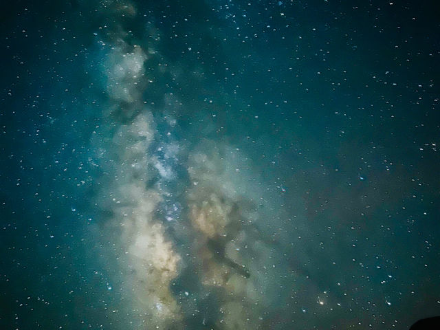 月と雲がない日は星空サウナで天の川を見ながらととのう_屋久島サウナ