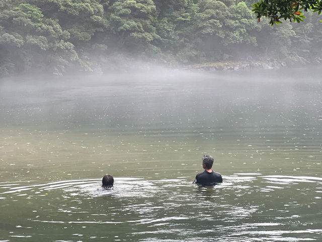 雨の日でも屋久島の雨でととのう。_屋久島サウナ