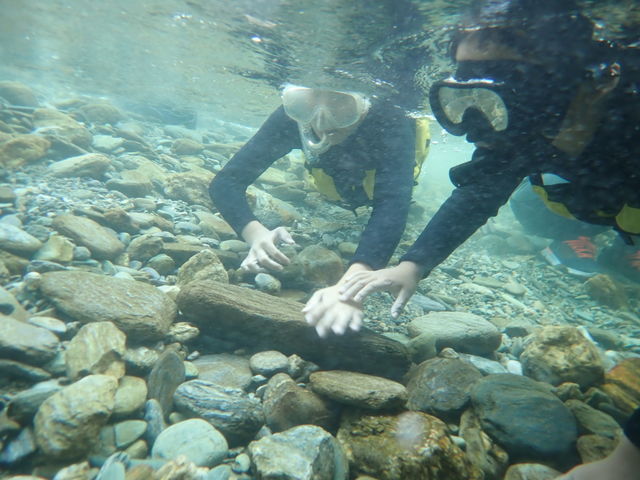 魚を追いかけます_river people