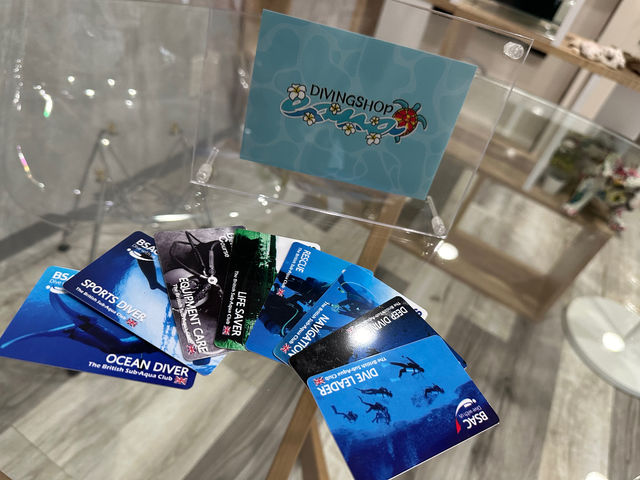 ライセンス取得初心者大歓迎!_DIVINGSHOP eono