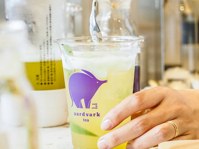 aardvark tea Astand
