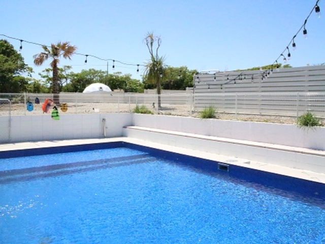 Dog pool village 富津海岸