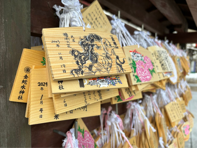 サムライ試し斬り体験(金蛇水神社神楽舞台)