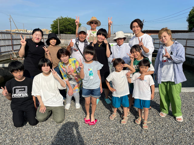 釣り堀&つかみ取り&BBQ やったね!