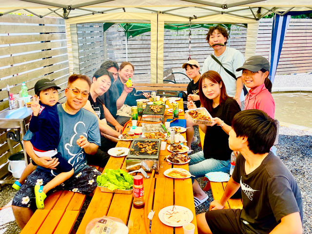 釣り堀&つかみ取り&BBQ やったね!