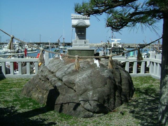 後醍醐天皇お腰掛けの岩
