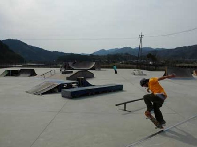 大方スケートパークの写真1