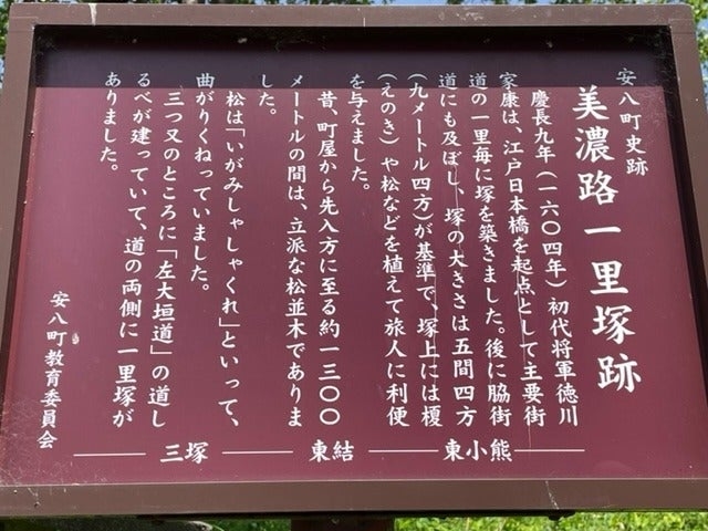 美濃路一里塚