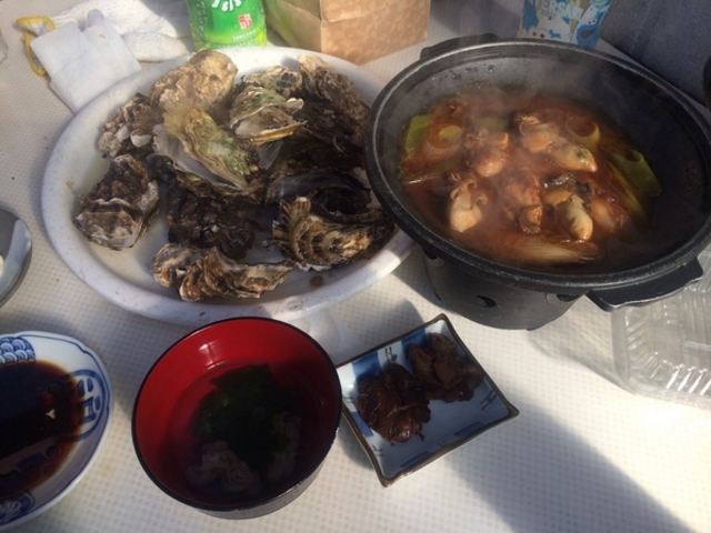モト牡蠣養殖場