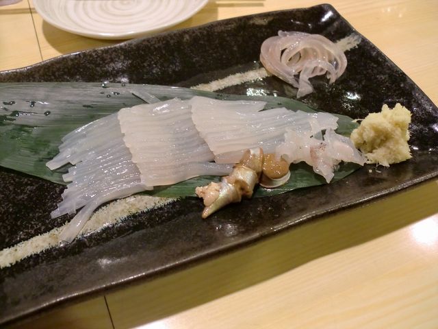 イカの刺身_函館 開陽亭 南5条 2号店