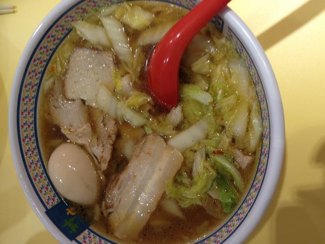 野菜がたっぷり_どうとんぼり神座 千日前店