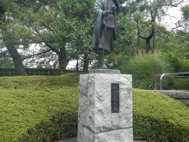 松尾芭蕉像_草加松原遊歩道