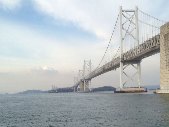 コレを考えた人や、橋をかけた人は凄い・・・どのようにしてかけたのだろォ
凄いね日本の技術者達は・・_瀬戸大橋スカイツアー