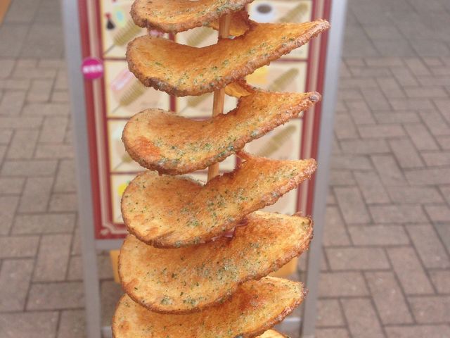 揚げたて!
フレーバーもたくさんありました
美味しかったです_那須ガーデンアウトレット