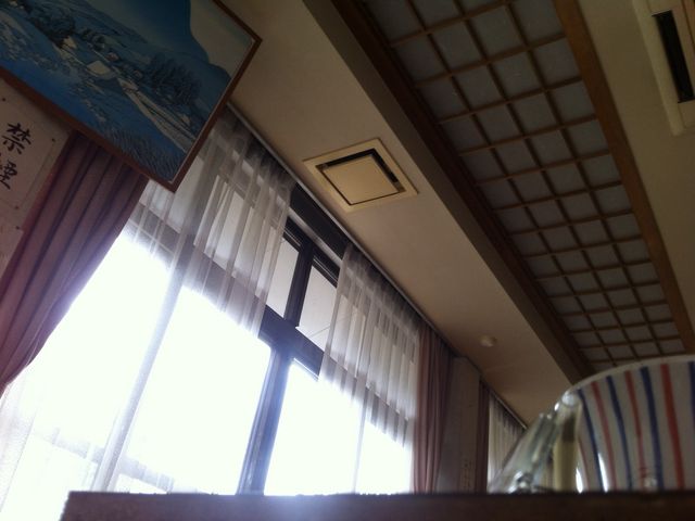 カーテン_豊前温泉 天狗の湯