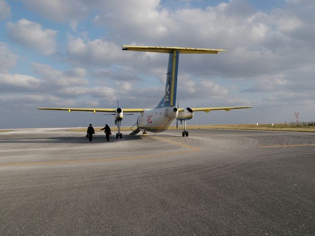 北大東島への飛行機_北大東島