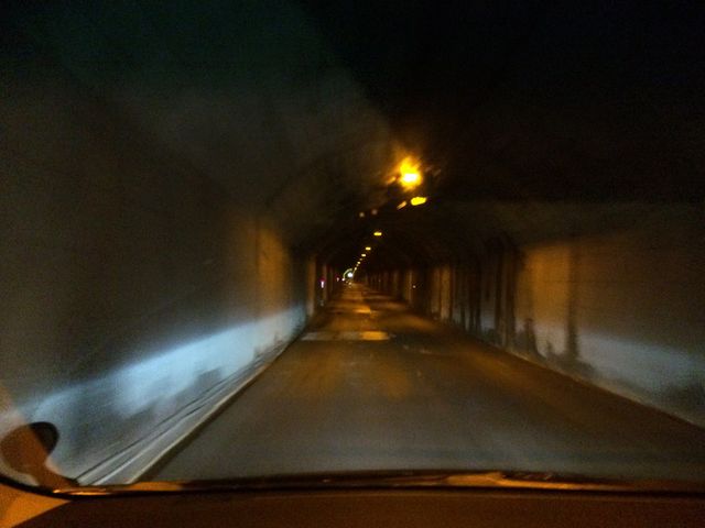 遊園地のようなトンネル!!_奥只見シルバーライン