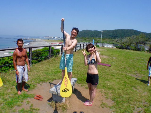 SUP体験スクール@陸トレ!_キャップルー葉山