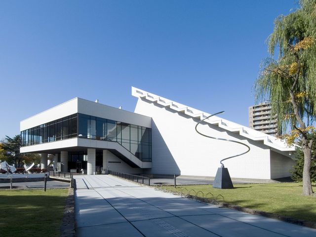 北海道立近代美術館外観です_北海道立近代美術館
