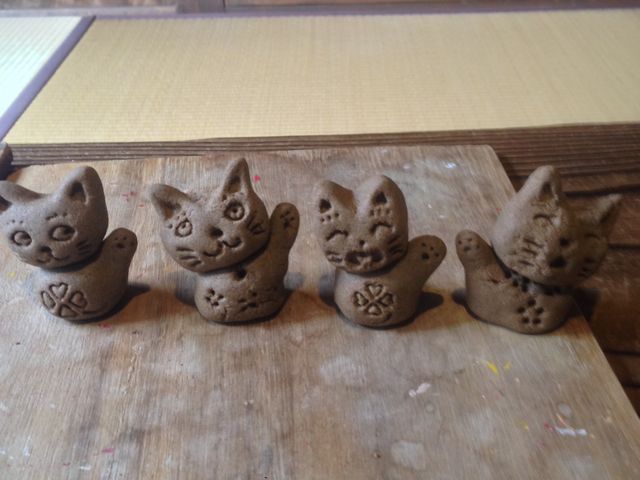 私と家内と小4娘と小2息子で作りました。どれを誰が作ったでしょう?_人形工房かじか