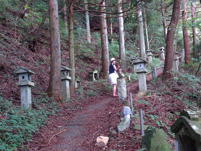 険しい道中_しとどの窟